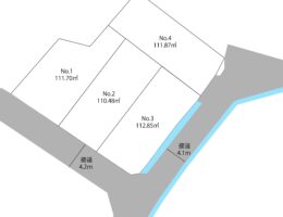 写真：宮内字東岡迫 建築条件付き土地