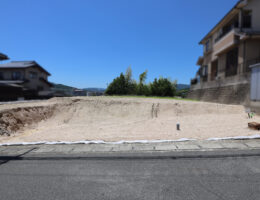 写真：上安六丁目No.1 建築条件付き土地