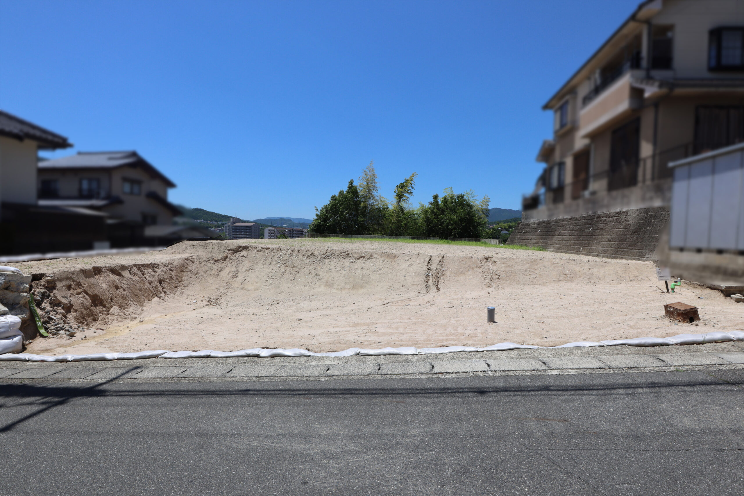 写真:上安六丁目No.1 建築条件付き土地