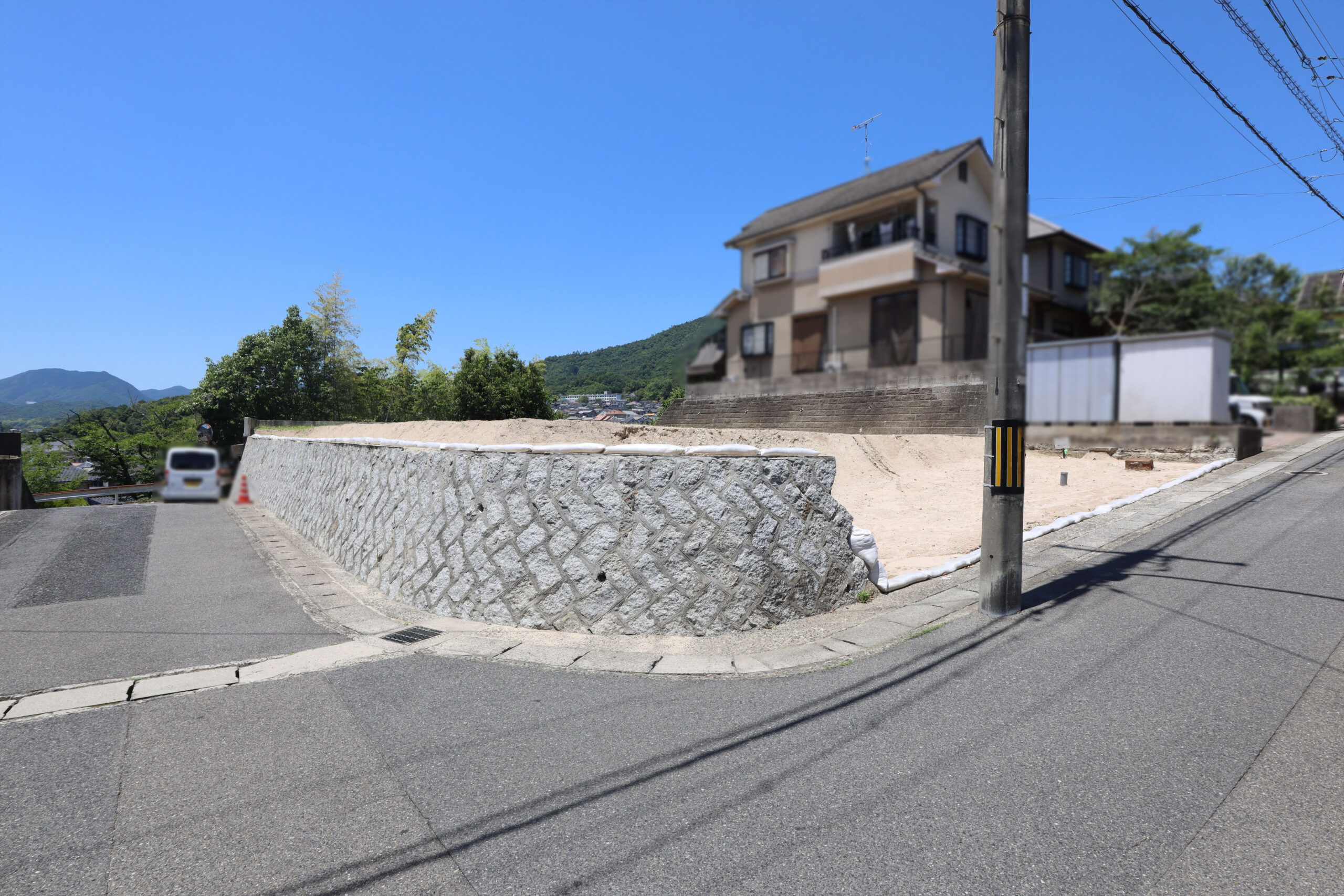 写真:上安六丁目No.1 建築条件付き土地